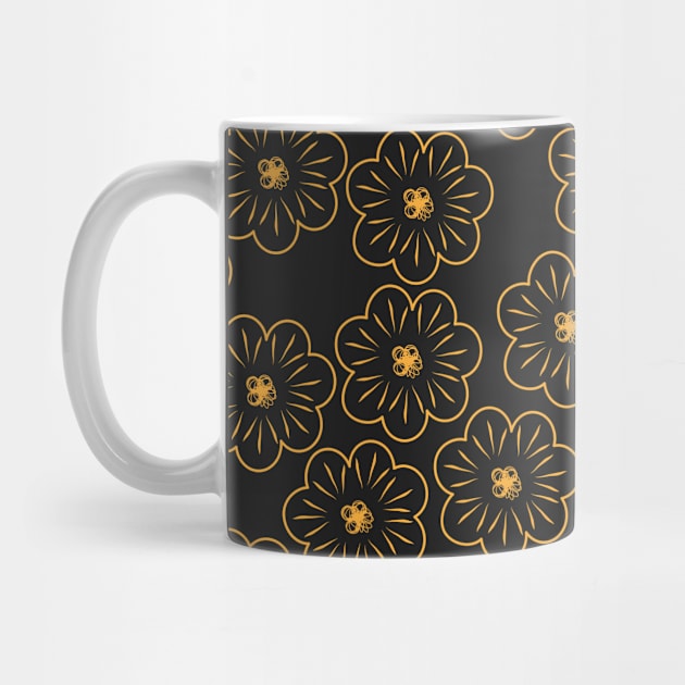 sunflower Pattern by MarjanShop